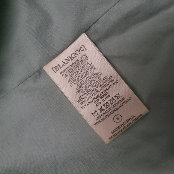 BLANKNYC Morning After Suede Moto Jacket Size Small - Picture 8 of 12